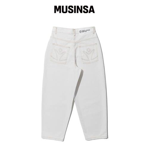 PUNCH DRUNK PARTIES Misfits 牛仔裤 (IVORY) M韩国官网直邮进口