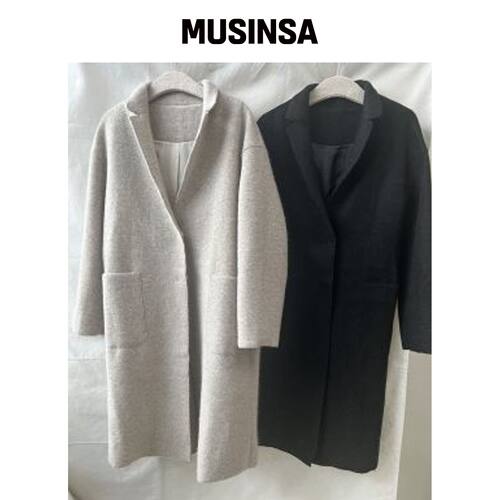 RUA HANDMADE 羊毛混纺外套韩国官网直邮进口MUSINSA