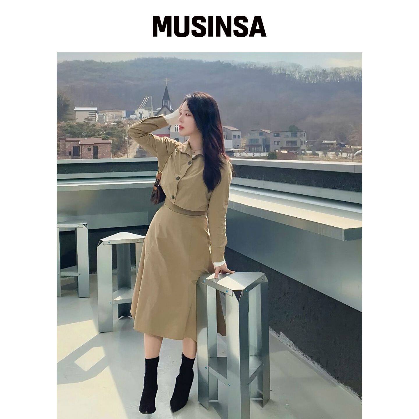 SOUP 衬衫领两合一休闲 one护齿(SZ9OP80) MUSIN韩国官网直邮进口