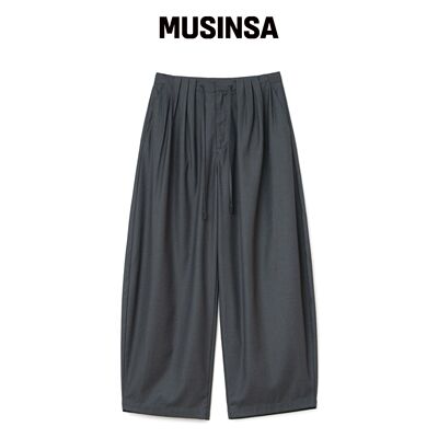 MILLO ARCHIVE URBANDANT CURVED STRING PANTS 韩国官网直邮进口