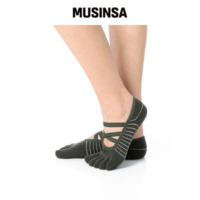 THUMBTOE Greentea TOESOX 及膝袜 防滑袜 MUSIN韩国官网直邮进口