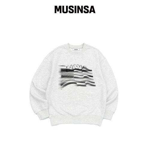 COSO CC FLAG 衬衫 MTM (浅灰色) MUSINSA韩国官网直邮进口