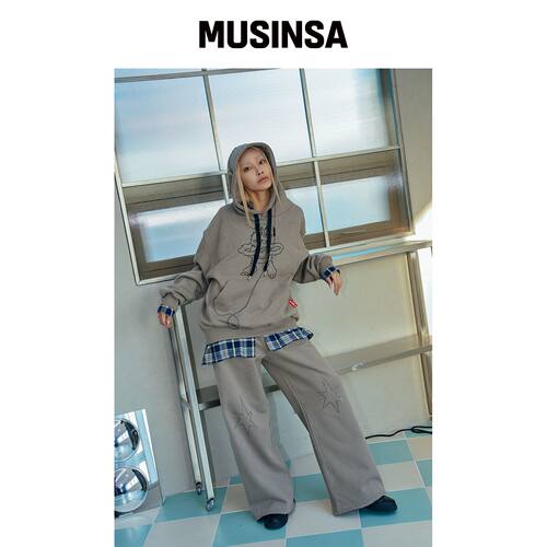 BFEEP star pants_khaki韩国官网直邮进口MUSINSA