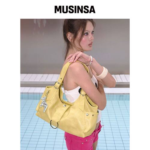 SAND MUSEUM HOWDY BAG MINI [青柠] MUSINSA韩国官网直邮进口