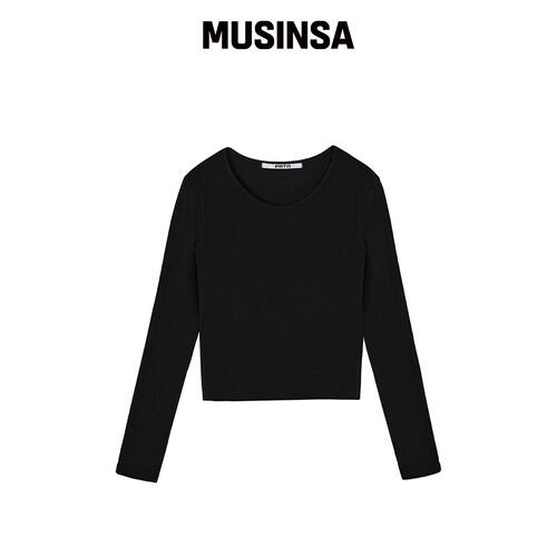 PORTERNA ESSENTIAL U-NECK T恤-3COLOR韩国官网直邮进口