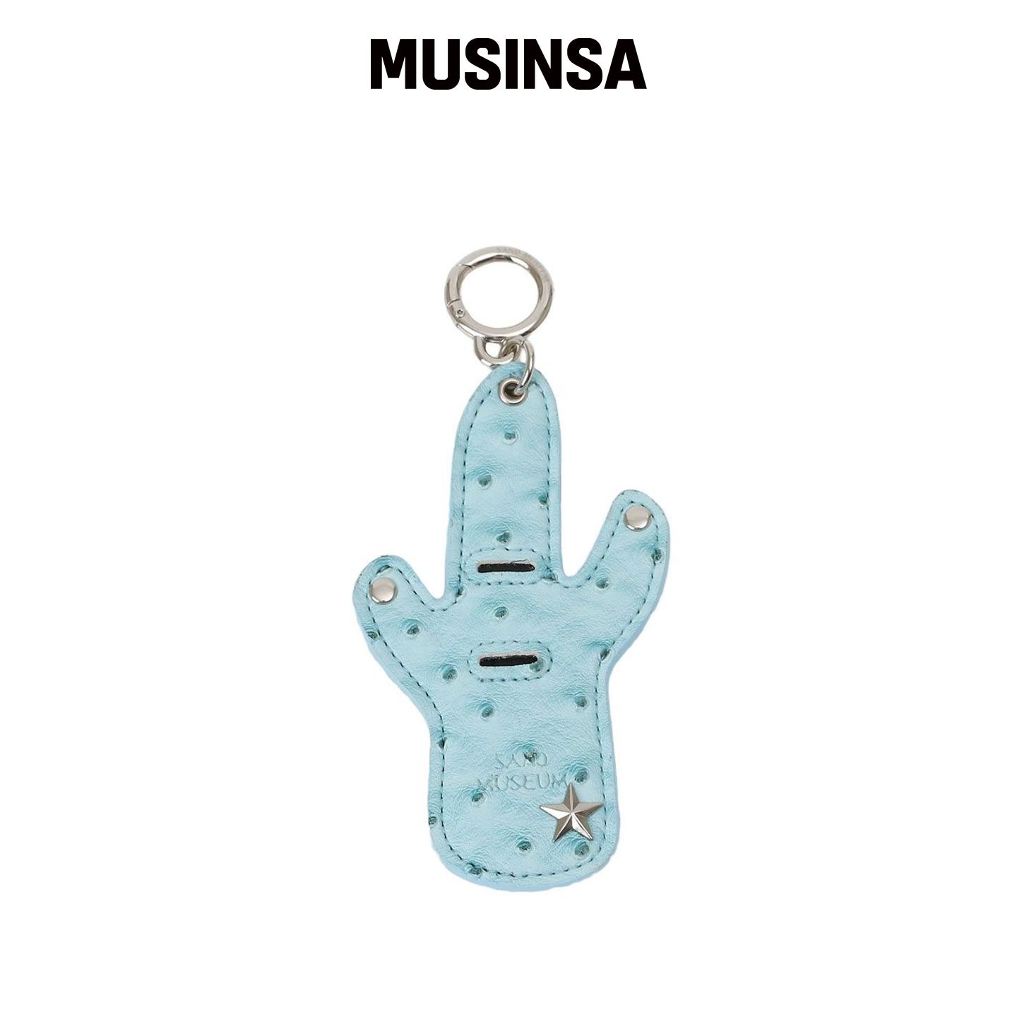 SAND MUSEUM SPIKEY SUNGLASSES HOLDER [薄荷绿韩国官网直邮进口图片