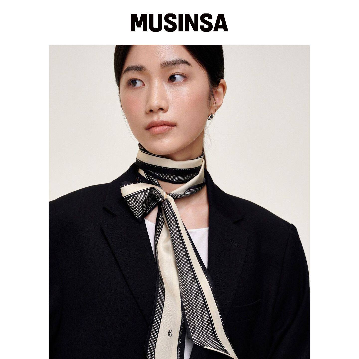 SAINTLUXURE 奥布黑色 MUSINSA韩国官网直邮进口