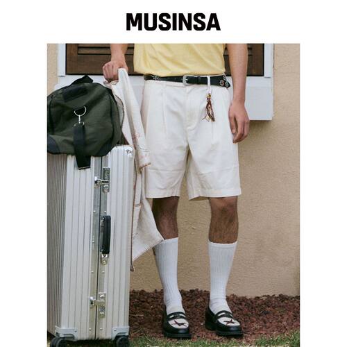 PENFIELD FR2WP55U 休闲裤 短裤 象牙色 MUSINSA韩国官网直邮进口