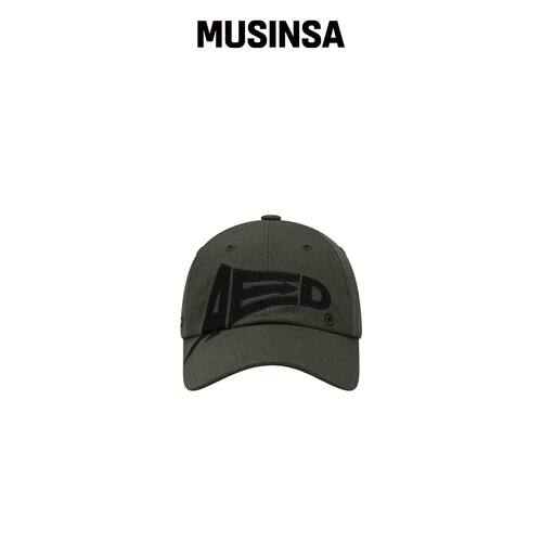 ALL EYES DOWN AED DIRECTION CAP (CHARCOAL)韩国官网直邮进口