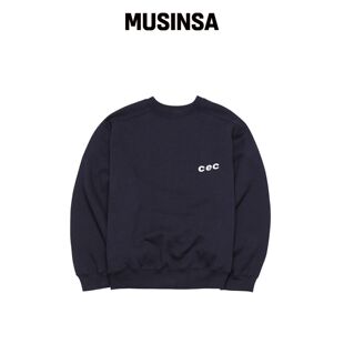 CHANCECHANCE CEC 卫衣（海军蓝/绒面） MUSINSA韩国官网直邮进口