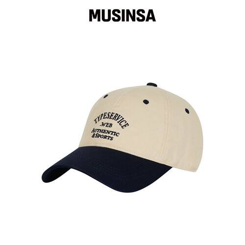 TYPESERVICE ARCH LOGO 棒球帽 [米色] MUSINSA韩国直邮官方正品