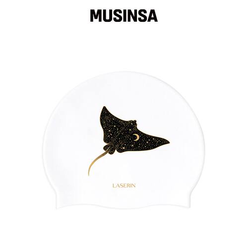 LASERIN TAGA 白色鸭子泳帽 MUSINSA韩国官网直邮进口