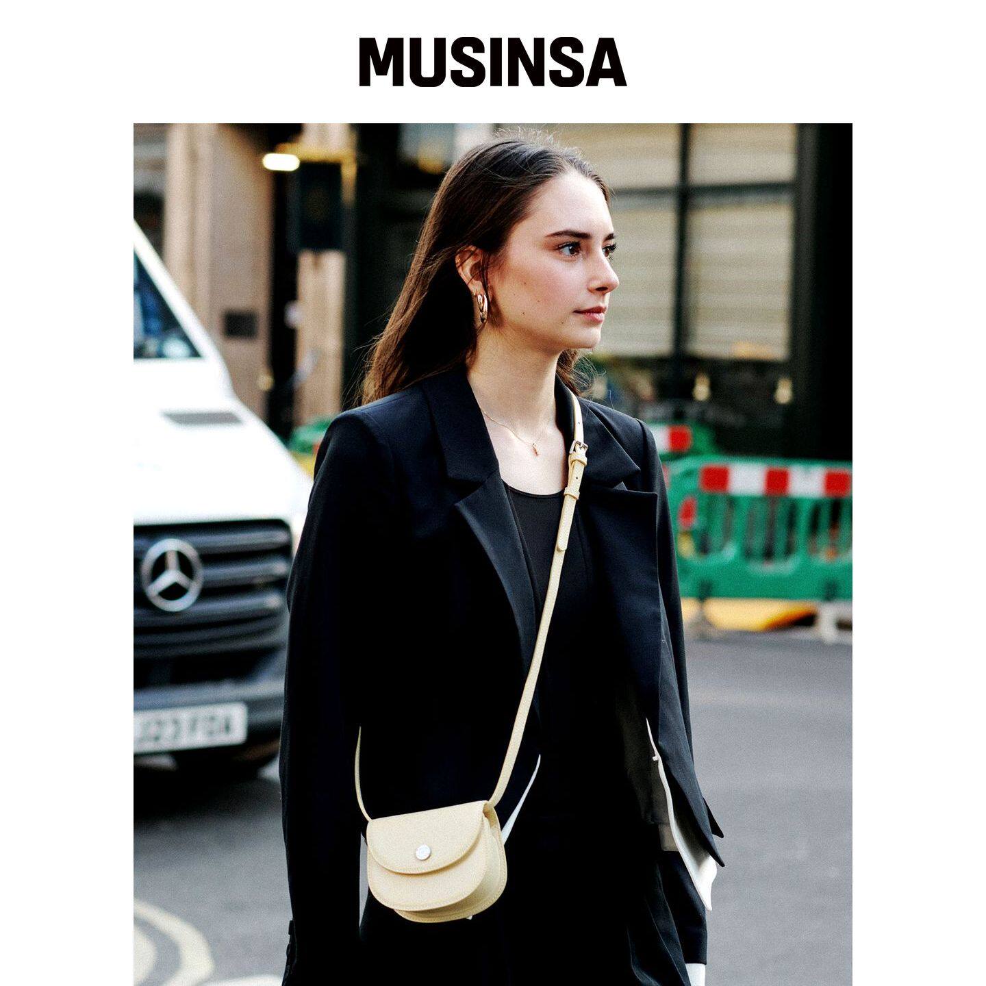 RAINBEE DEBON BAG_ 米色 MUSINSA韩国官网直邮进口