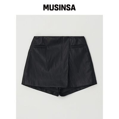 RMRN LEATHER MINI SKIRT PANTS MUSINSA韩国官网直邮进口