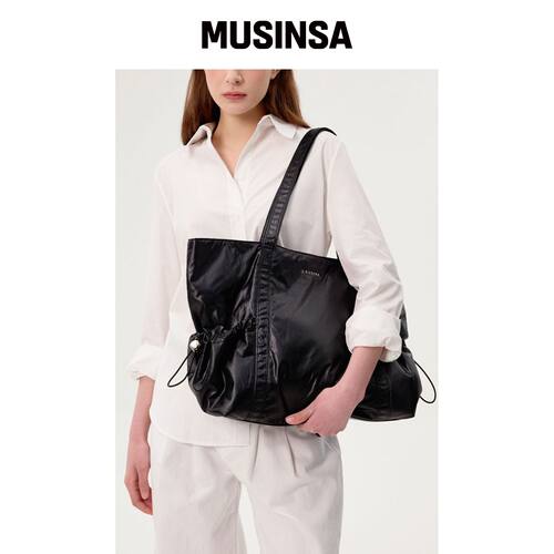 JESTINA COY 毛绒 SHOPPER BK (JHNEHC5BS176BK2韩国官网直邮进口