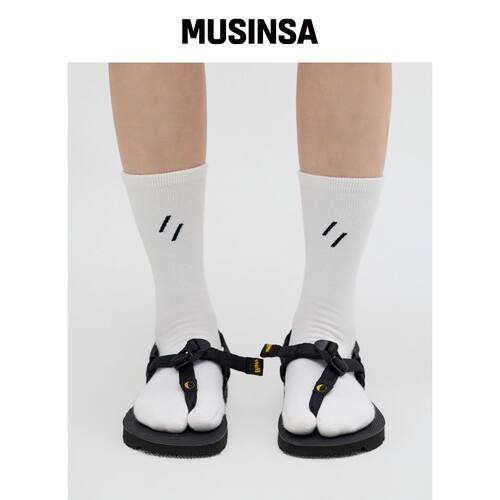 WELTER EXPERIMENT HIKE TABI SOCKS_米白色 MUS韩国官网直邮进口