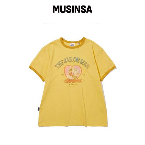 PENFIELD CHIVALROUS 빈티ge系列短袖T恤 黄色_FS2韩国官网直邮进口