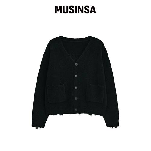 DEFGARMENTS RICH V 开衫 [2COLOR]韩国官网直邮进口MUSINSA