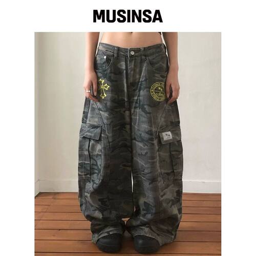 COIRIS MAON CAMO CARGO 化妆棉短裤 男女通用 M韩国官网直邮进口
