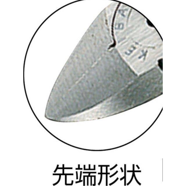 KEIBA 钳子 MNC-A05 手柄 125 易于抓握 有弹簧 带侧挡