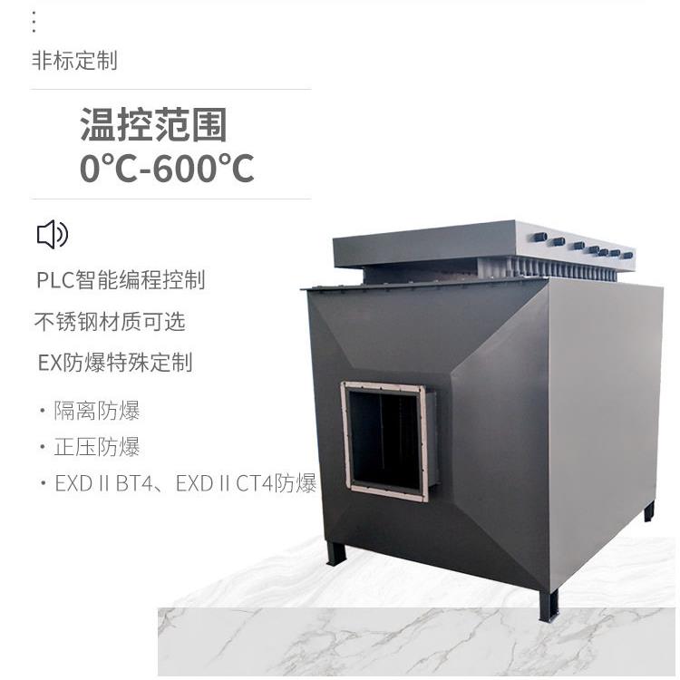 风道加热器矿用井口除冰热风循环烤漆房烘干房工业暖风机电加热