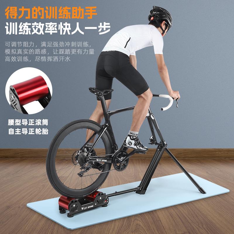 西骑者滚筒骑行台自行车磁阻训练台公路车室内健身器材骑行台装备