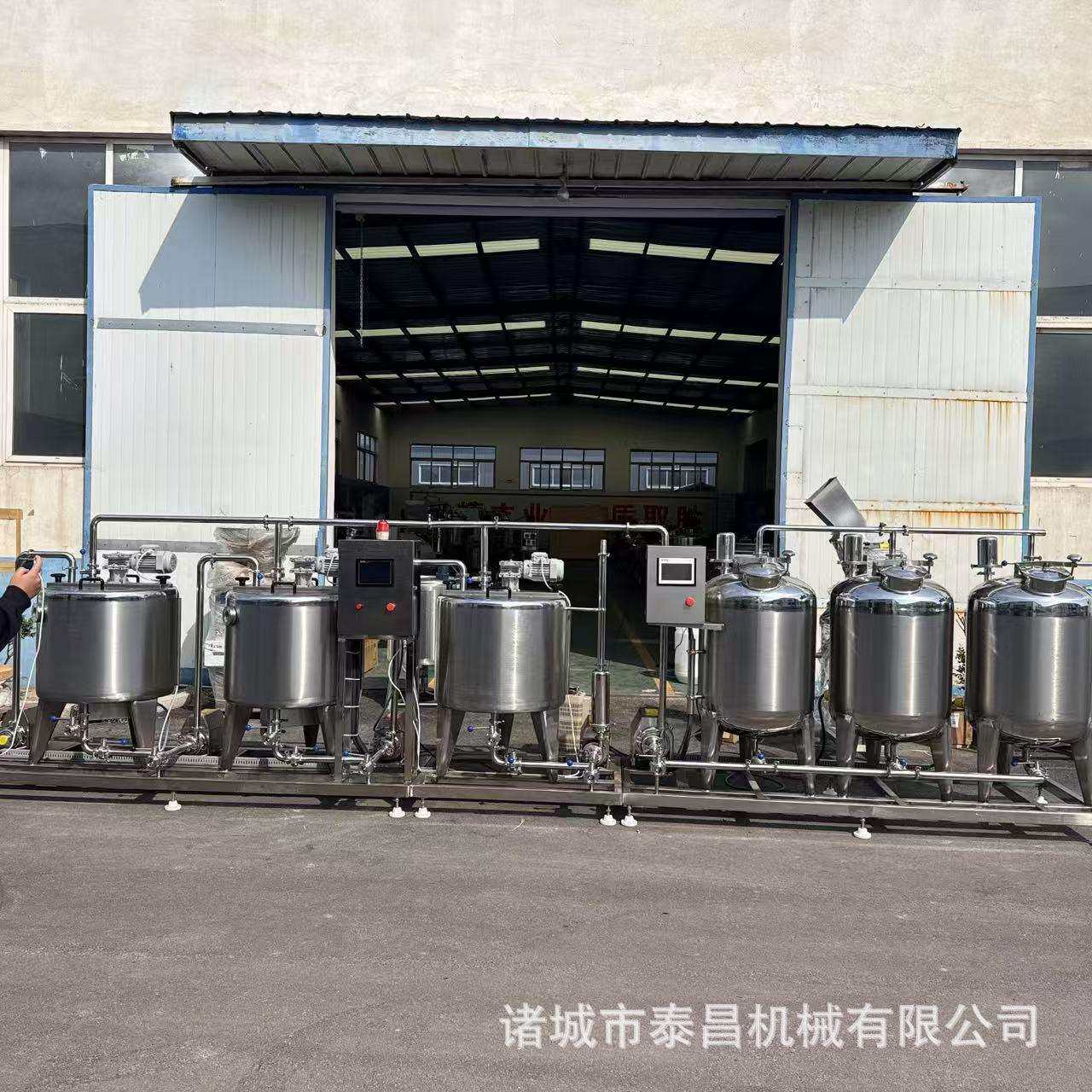 酸马奶灌装生产线驴奶加工灌装机器全套牛奶加工设备酸羊奶脱膻罐