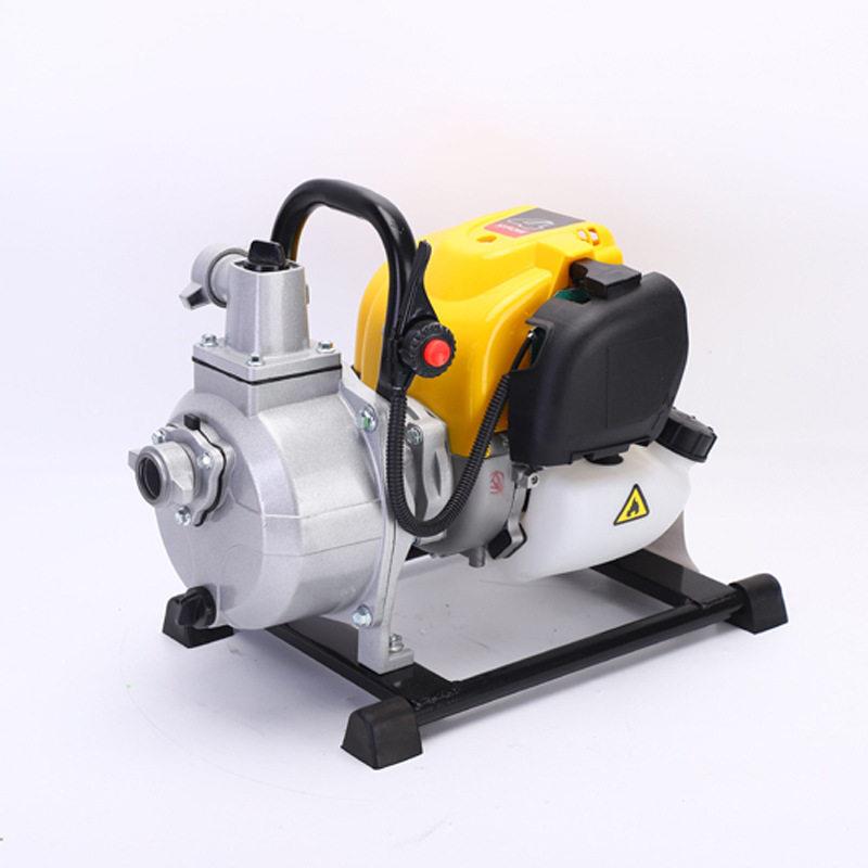 家用小型抽水机农业灌溉用抽水泵汽油机水泵1-1.5寸压自吸泵