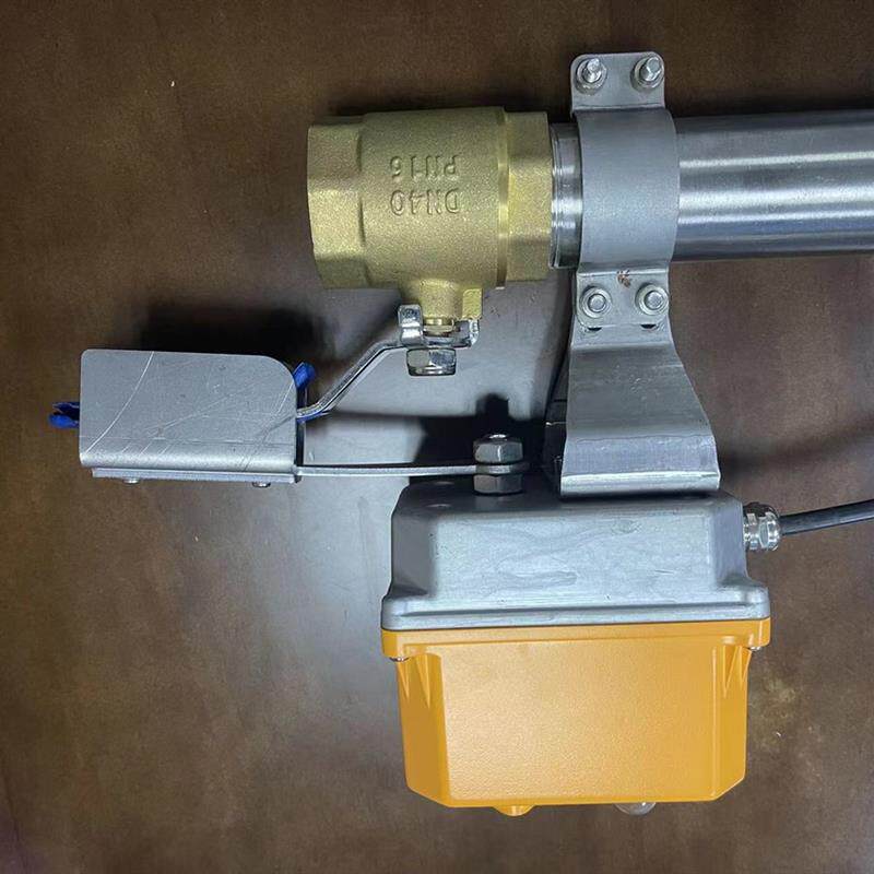 DN50球阀机械手自动切断阀液化钢瓶12V漏水漏气24V阀门控制器