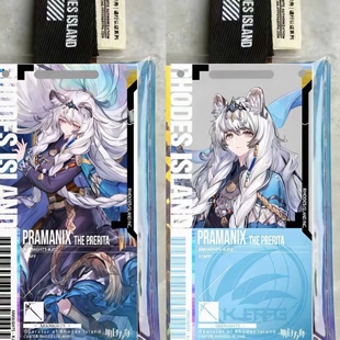 明日方舟通行证魔改异格圣聆初雪精一二新鲜高颜值快速发货