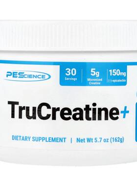 PEScience,TruCreatine+，复合肌酸，5.7 盎司（162 克）