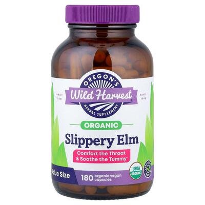 Oregon's Wild Harvest,Organic Slippery Elm, 180 Organic Vega