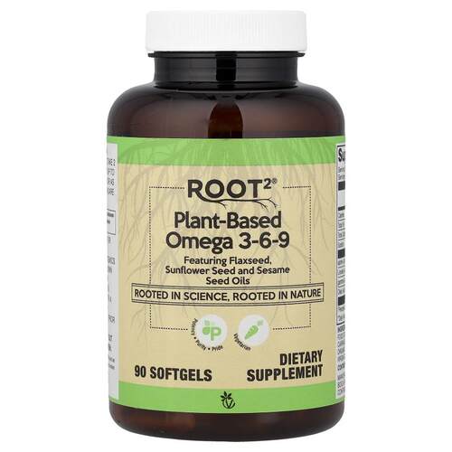 Vitacost Root2系列植物来源Omega 3-6-9夏日与随餐润泽愉悦相伴