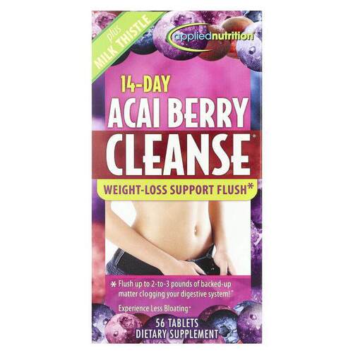 Applied Nutrition,14天巴西莓Cleanse，56片