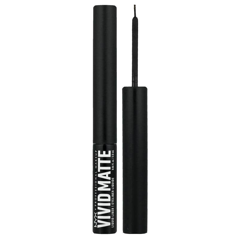 NYX Professional Makeup 哑光液体眼线笔 0.06 液量盎司(
