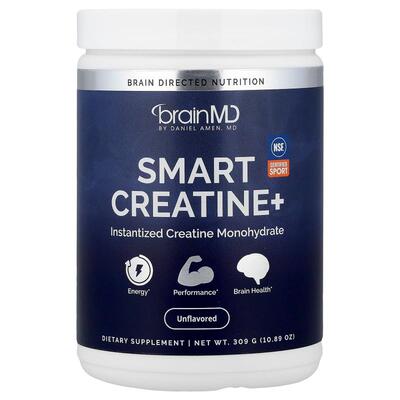 BrainMD,智能肌酸+，原味，12.35 盎司（350 克）