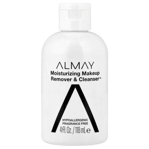 Almay,保湿卸妆水和清洁剂™，无香，4 液量盎司（118 毫升）