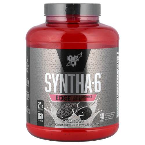 BSN,Syntha-6® Edge，蛋白质粉混合饮品，曲奇和奶油味