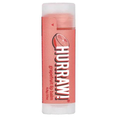 Hurraw! Balm,润唇膏，葡萄柚，0.15盎司（4.3克）