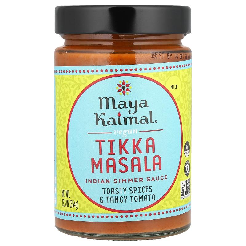 Maya Kaimal,全素 Tikka Masala，印度炖酱，温和，温暖香辛料和1