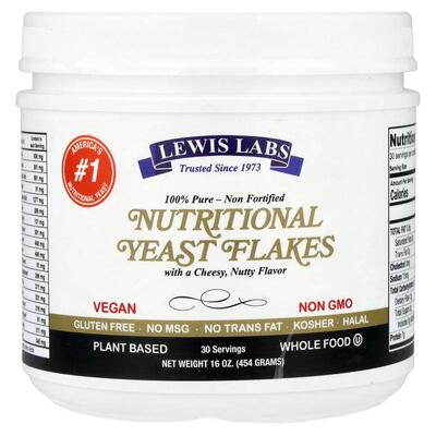 Lewis Labs,营养酵母片，16 盎司（454 克）