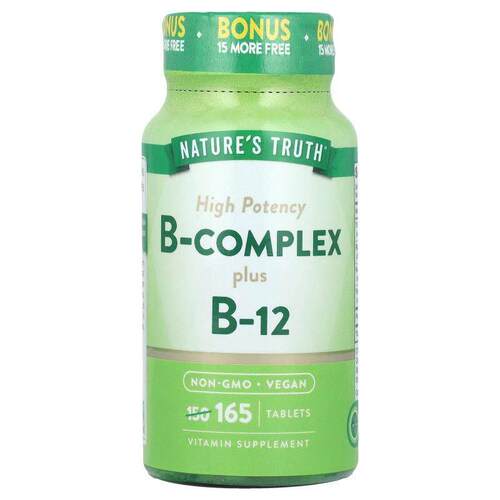 Nature's Truth,B 族维生素复合物 + B-12