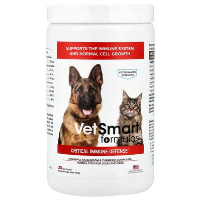 VetSmart Formulas,Critical Immune Defense®，适用于猫狗，6.34