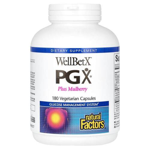 Natural Factors,WellBetX PGX，Plus Mulberry