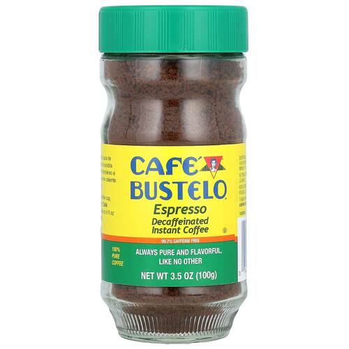 Café Bustelo,浓缩咖啡，脱因速溶咖啡