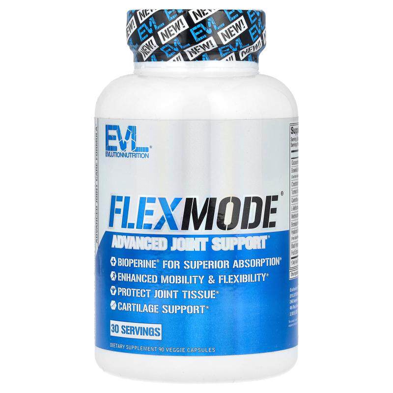 EVL,FlexMode&reg;，高级关节支持，90 粒素食胶囊