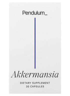 Pendulum,Akkermansia，30 粒胶囊