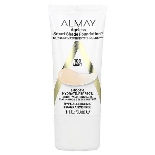 Almay,智选粉底，100 浅色