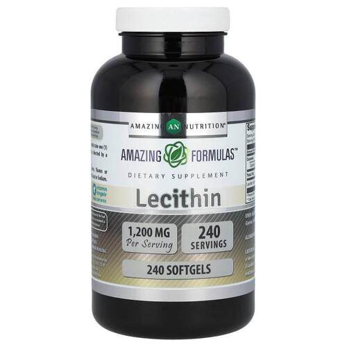 Amazing Nutrition,卵磷脂，1200 毫克，240 粒软胶囊
