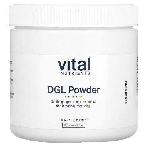 Vital Nutrients,DGL 粉，4 盎司（120 克）